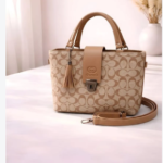 Women's Leather Plain Shoulder Bag