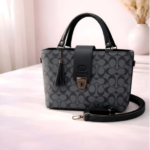 Women's Leather Plain Shoulder Bag